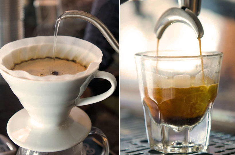 Фильтр-кофе и эспрессо, в чем разница?