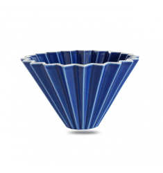 Воронка Origami керамическая тёмно-синяя, 1-4 чашки
