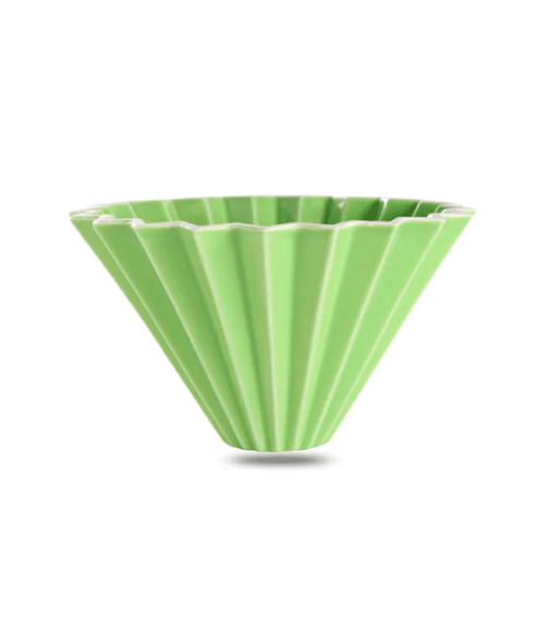 Воронка Origami керамическая зелёная, 1-4 чашки