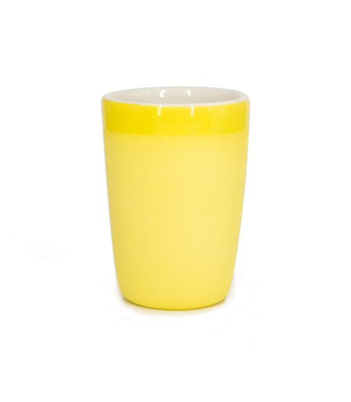 Чашка для латте Чистяков (желтая)