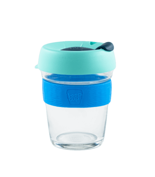 Кружка KeepCup Brew Polaris (бирюзовый/синий) стекло, 340 мл