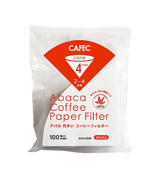 Фильтры Cafec Abaca, 100 штук в упаковке