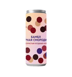 Кофе в банках "Бамбл Черная смородина"