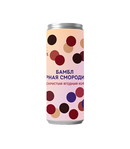 Напиток в банках «Бамбл Черная смородина»