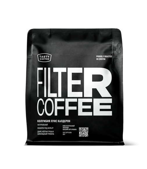 Колумбия Луис Калдерон катуррон натуральная обработка кофе