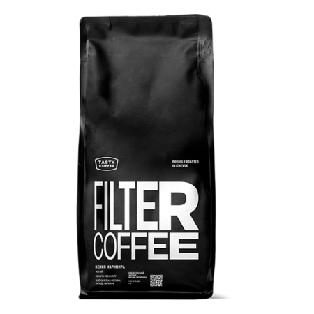 Кения Маримира - мытый кофе с высокой кислотностью от кооператива Иего Кения Маримира - зерновой кофе с нотами зеленого яблока и каркаде