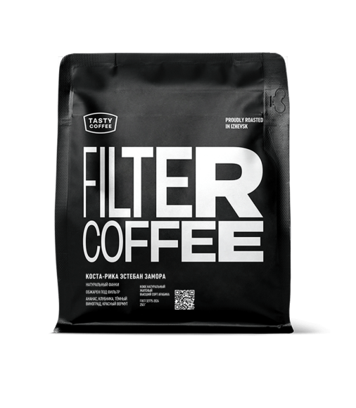 Кофе Эстебан Замора с фанки обработкой - вкус ананаса, клубники и вермута Коста-Рика Эстебан Замора - зерновой кофе с нотами ананаса и клубники