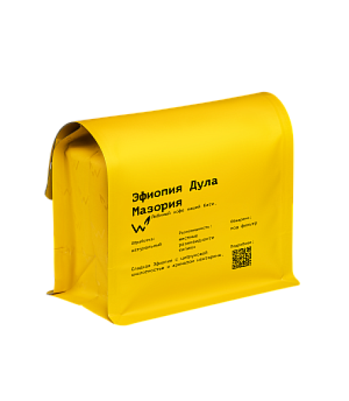 Свежеобжаренный кофе в зернах Эфиопия Дула Мазория