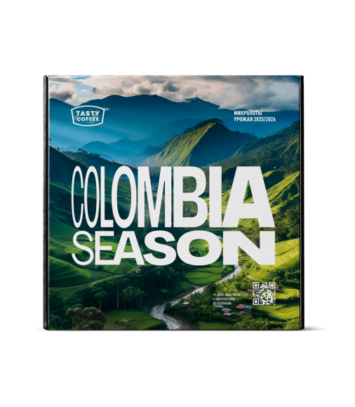 Кофе разной обработки COLOMBIA 2026 в дрип-пакетах