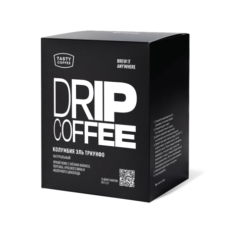 Колумбия Эль Триунфо (в дрип-пакетах) Колумбия Эль Триунфо (в дрип-пакетах)