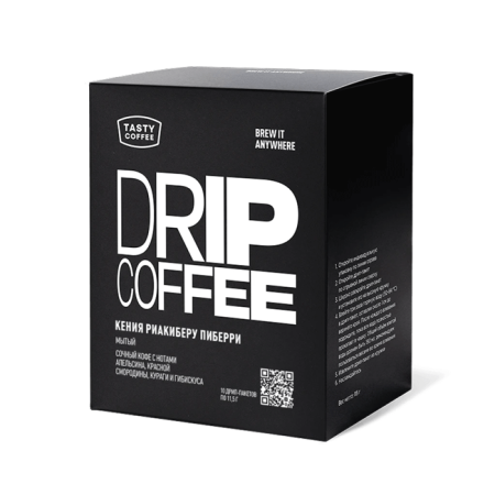 Кения Риакиберу Пиберри (в дрип-пакетах) Кения Риакиберу Пиберри (в дрип-пакетах)