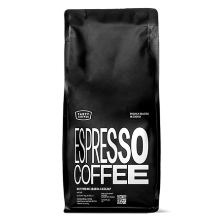 Колумбия Хелена Салазар — сладкий эспрессо (ноты сливы и шоколада) Зерновой кофе Колумбия Хелена Салазар эспрессо обжарка Tatte.kz