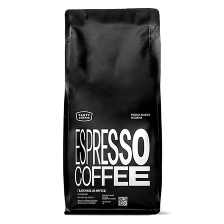 Гватемала Ла Мерсед — сладкий кофе с нотами ягод, фруктов и рома Свежеобжаренный кофе Гватемала Ла Мерсед в зернах для эспрессо