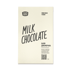 Молочный шоколад Бали Джембрана 50г, 50%