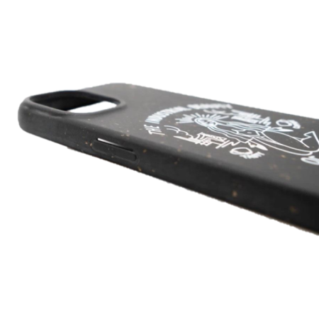 Чехол чёрный биоразлагаемый для iPhone