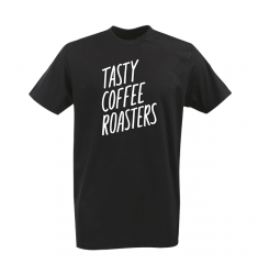 Футболка фирменная "Tasty Coffee Roasters" чёрная