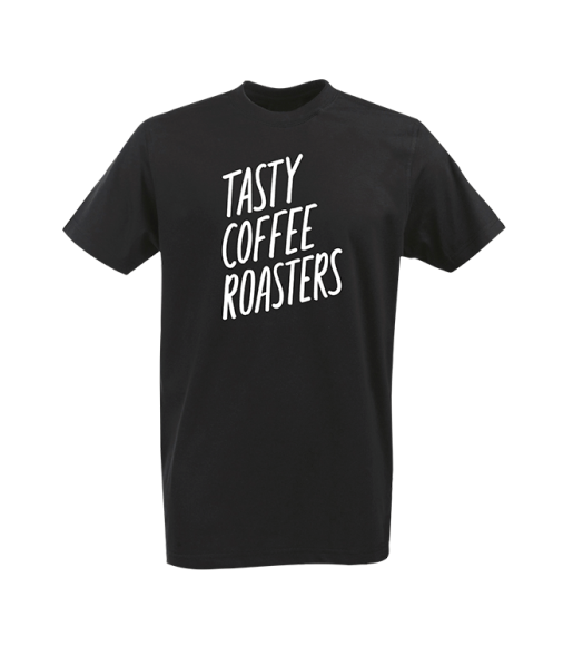 Футболка фирменная "Tasty Coffee Roasters" чёрная