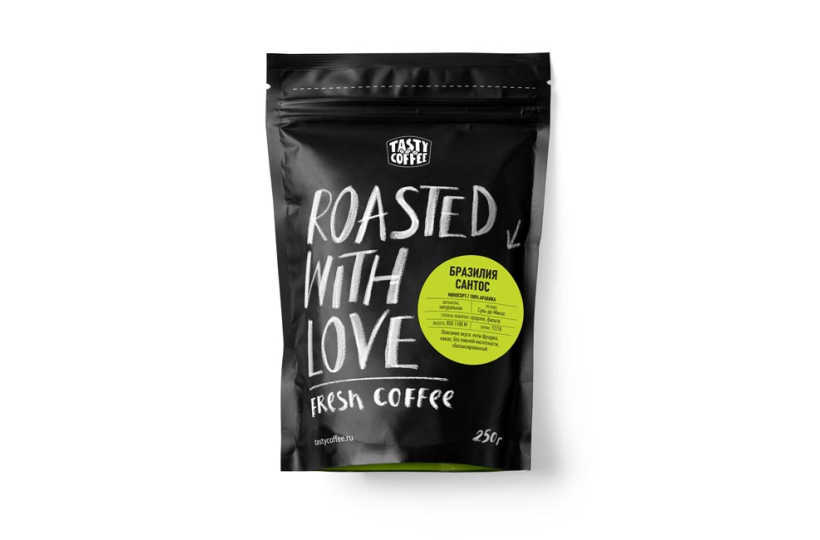 Кофе Бразилия Сантос - купить в интернет-магазине Tasty Coffee