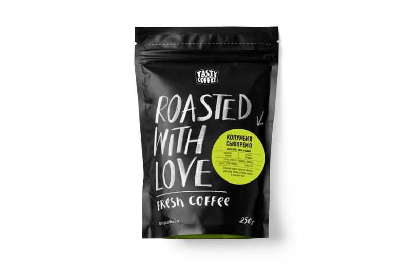 Колумбия Сьюпремо - купить в интернет-магазине Tasty Coffee