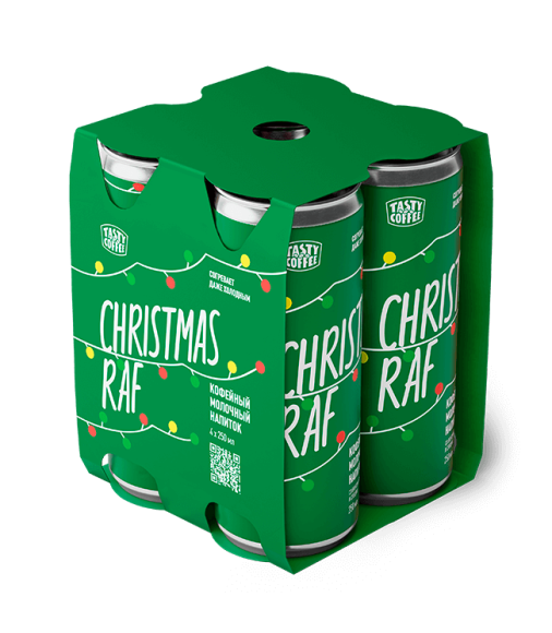 Кофе в банках Christmas Raf 2023