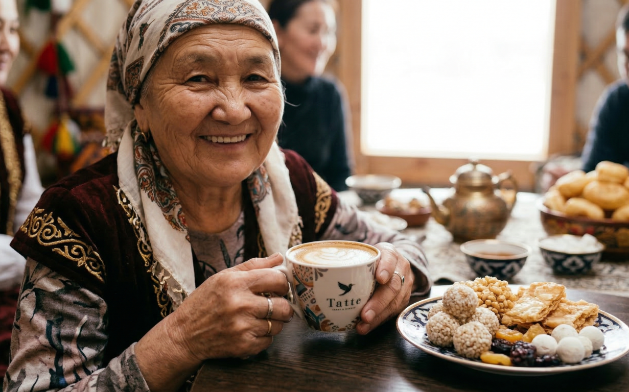 Кофе и национальные сладости