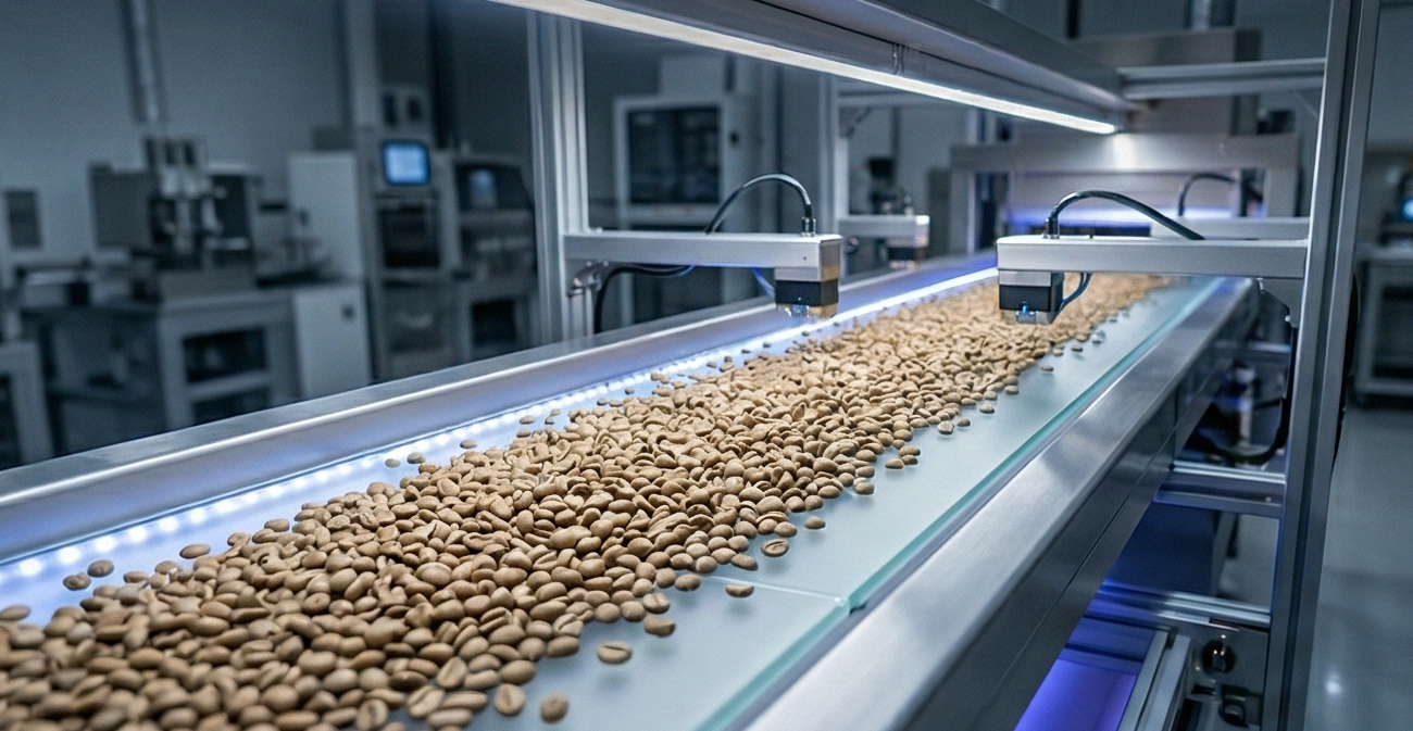 Процесс обработки прецизионно чистого зеленого кофе Tatte в 2026 году